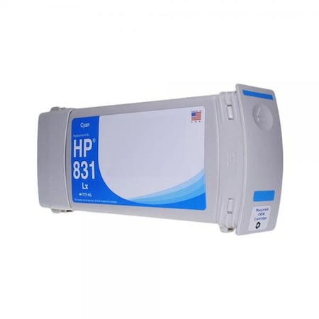 Clover Imaging Group WF Remanufactured Cyan Wide Format Ink Cartridge WH831C